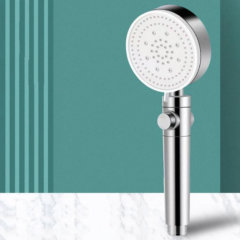 Metal Shower Head Combo Modern Adjustable Spray Pattern Handheld Shower Head -Bathlova