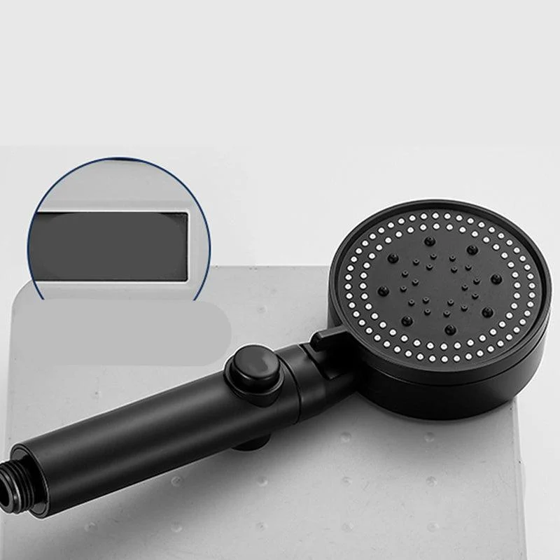 Metal Shower Head Combo Modern Adjustable Spray Pattern Handheld Shower Head -Bathlova