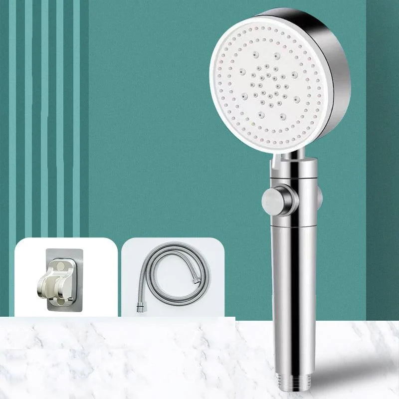 Metal Shower Head Combo Modern Adjustable Spray Pattern Handheld Shower Head -Bathlova