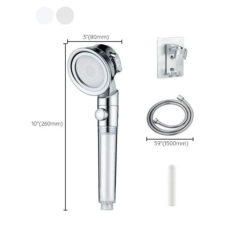 Metal Shower Head Modern Handheld Shower Head with Adjustable Spray Pattern -Bathlova