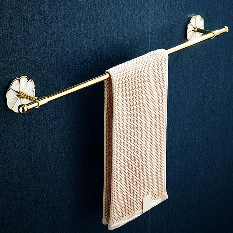 Metal Simple Bathroom Accessory as Individual or as a Set in Gold -Bathlova