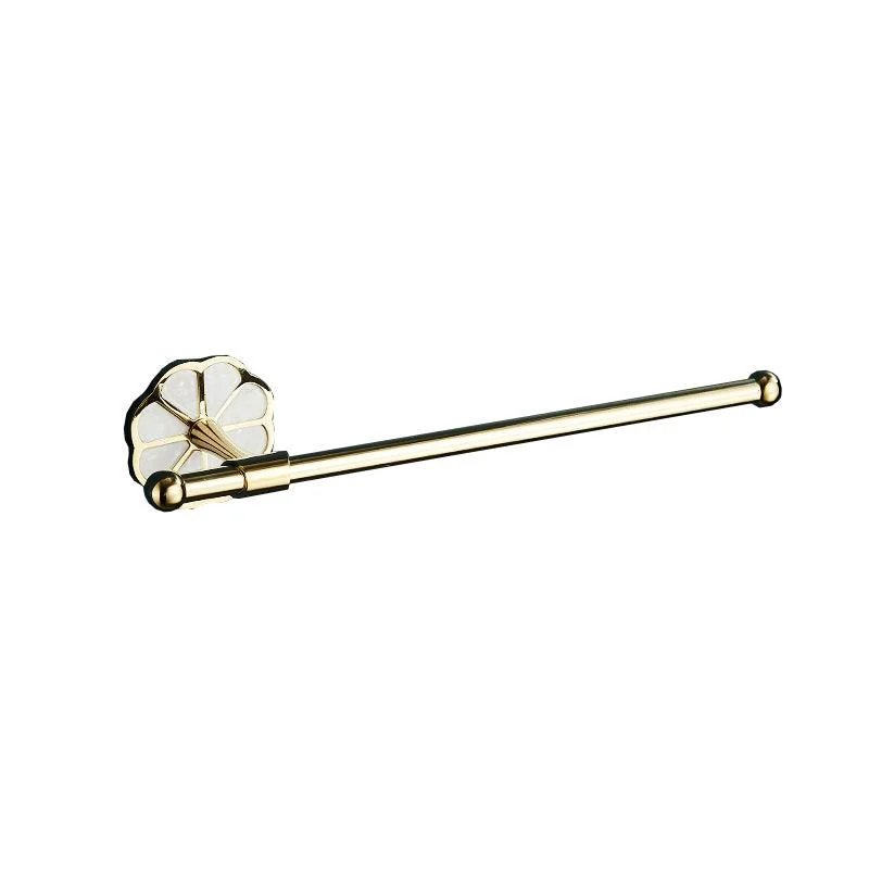 Metal Simple Bathroom Accessory as Individual or as a Set in Gold -Bathlova