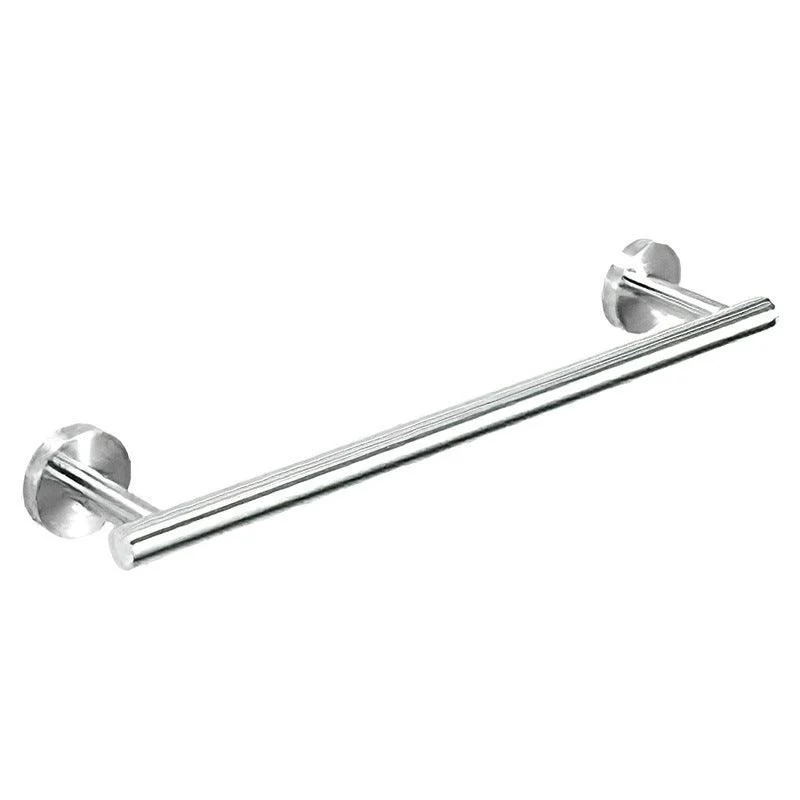 Metal Simple Bathroom Accessory as Individual or as a Set in Silver -Bathlova