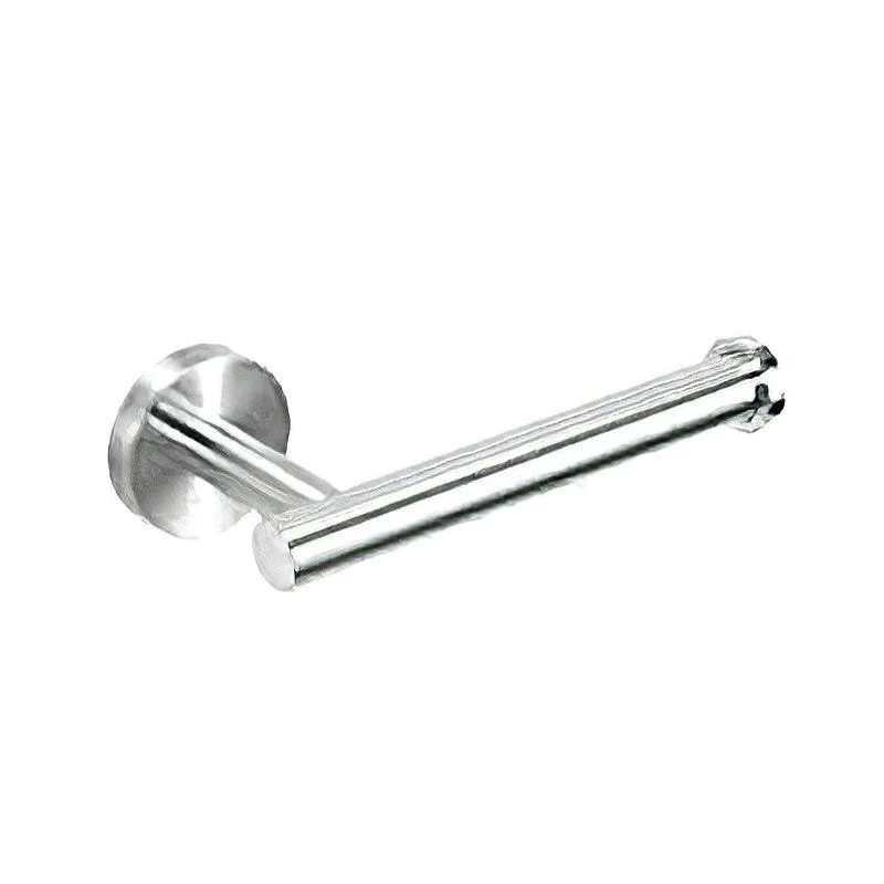 Metal Simple Bathroom Accessory as Individual or as a Set in Silver -Bathlova