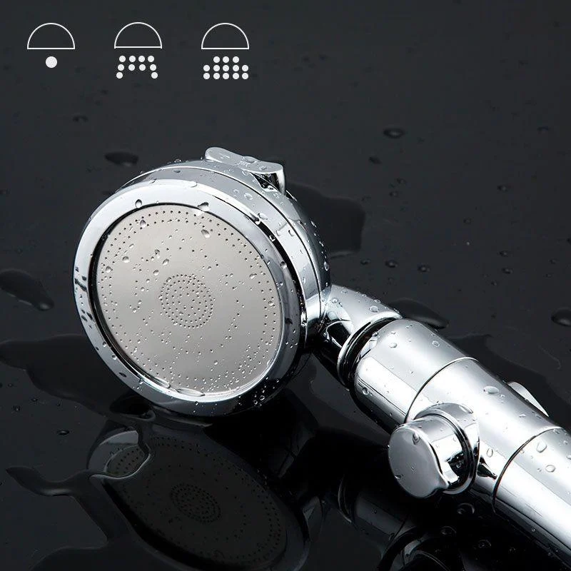 Metal Universal Pressurized Shower Head Adjustable Water Flow Handheld Shower Head -Bathlova