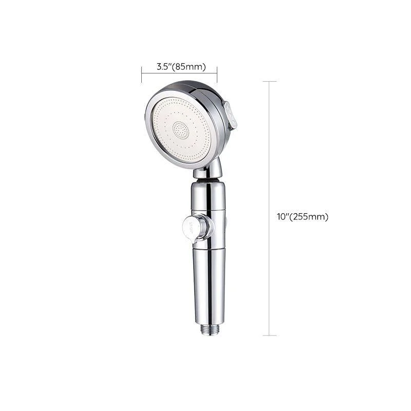 Metal Universal Pressurized Shower Head Adjustable Water Flow Handheld Shower Head -Bathlova