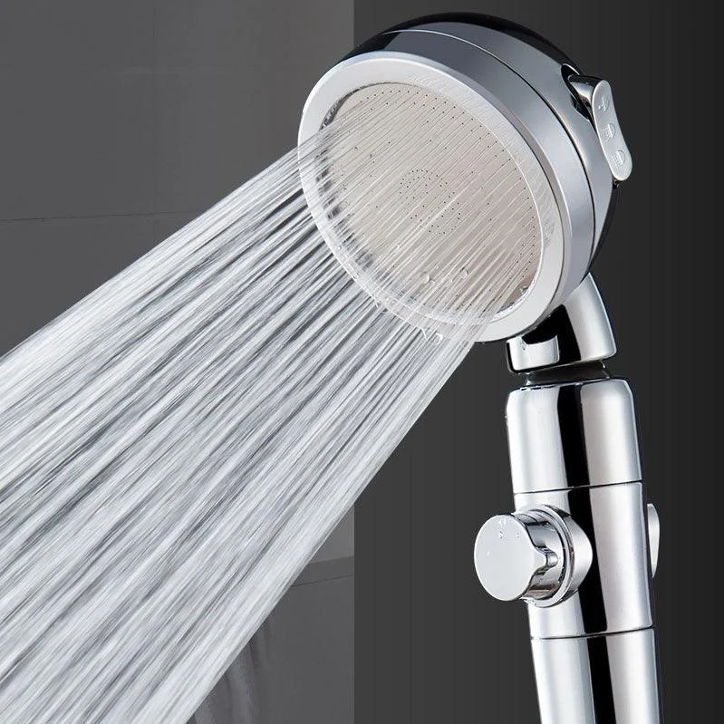 Metal Universal Pressurized Shower Head Adjustable Water Flow Handheld Shower Head -Bathlova