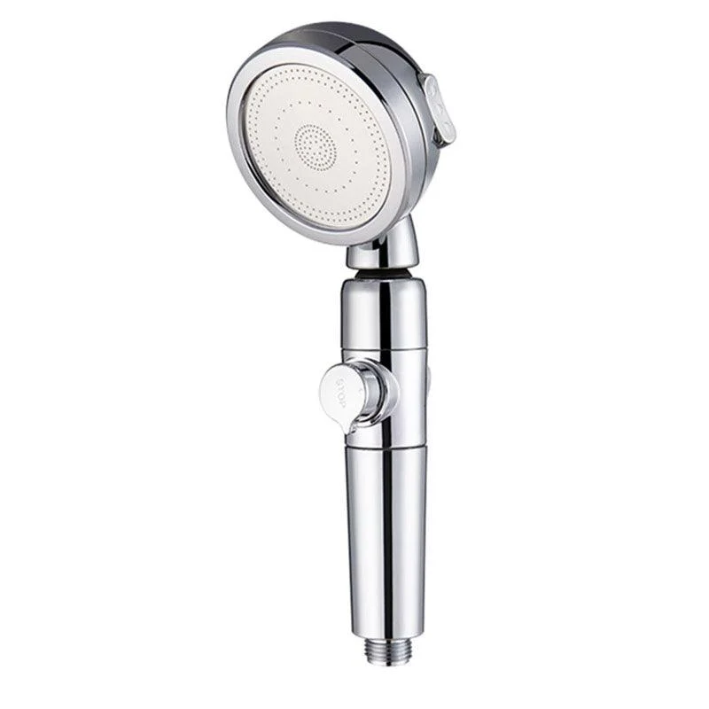 Metal Universal Pressurized Shower Head Adjustable Water Flow Handheld Shower Head -Bathlova