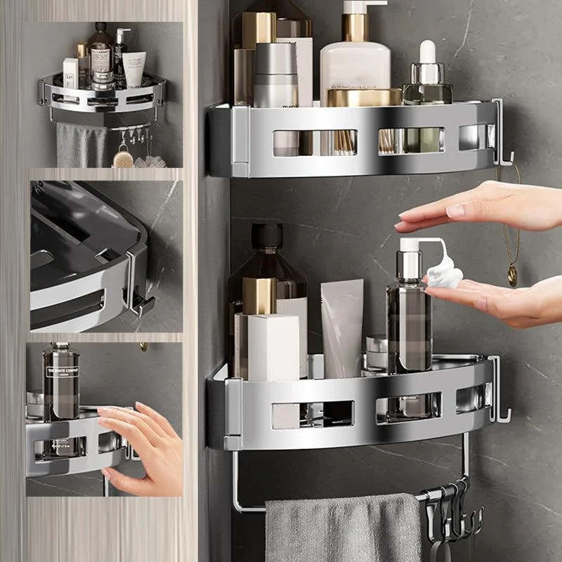 Minimalism Bathroom Accessories Hardware Set Bath Shelf Bathroom Accessory Kit -Bathlova