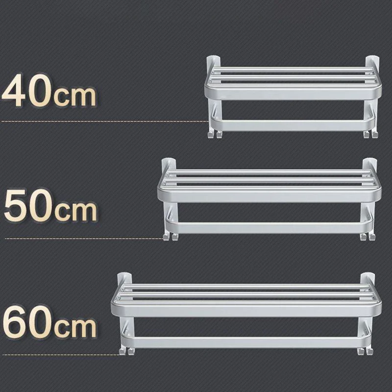 Minimalism Bathroom Hardware Set Stainless Steel Robe Hooks/Towel Bar & Bath Shelf -Bathlova