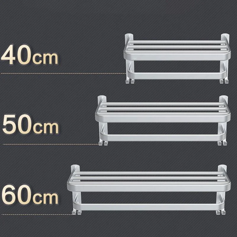 Minimalism Bathroom Hardware Set Stainless Steel Robe Hooks/Towel Bar & Bath Shelf -Bathlova