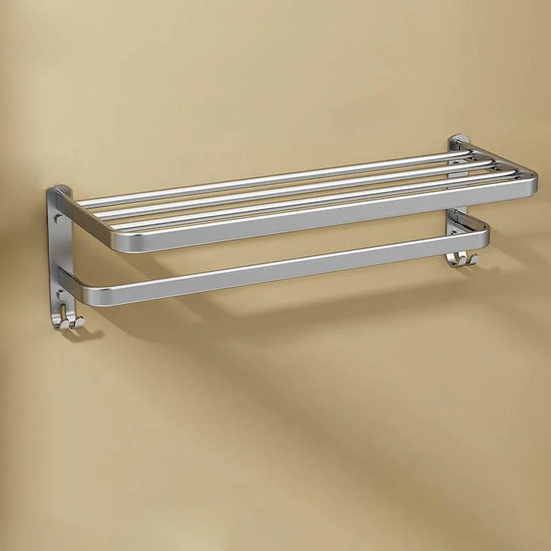 Minimalism Bathroom Hardware Set Stainless Steel Robe Hooks/Towel Bar & Bath Shelf -Bathlova