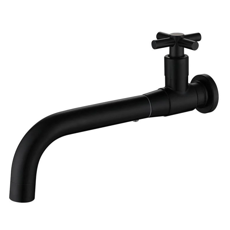 Modern 1-Handle Bathroom Sink Tap 1 Hole Wall Mounted Bathroom Tap -Bathlova