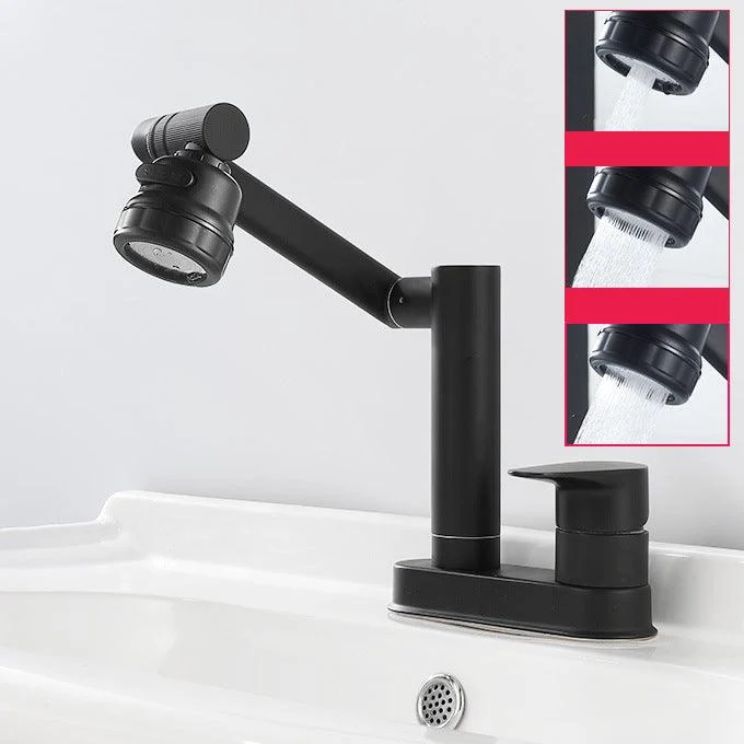 Modern 1-Handle Bathroom Sink Tap 2 Hole Centerset Lavatory Tap -Bathlova