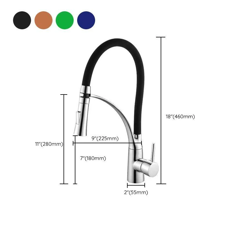 Modern 1-Handle Taps Copper Touchless with Water Dispenser Standard Kitchen Tap -Bathlova