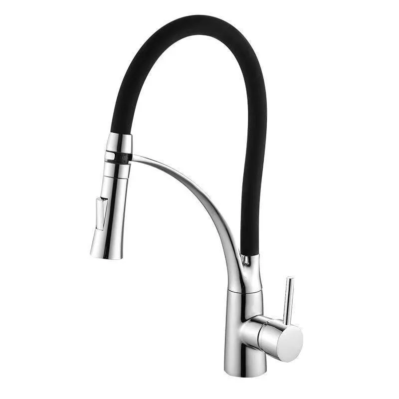 Modern 1-Handle Taps Copper Touchless with Water Dispenser Standard Kitchen Tap -Bathlova