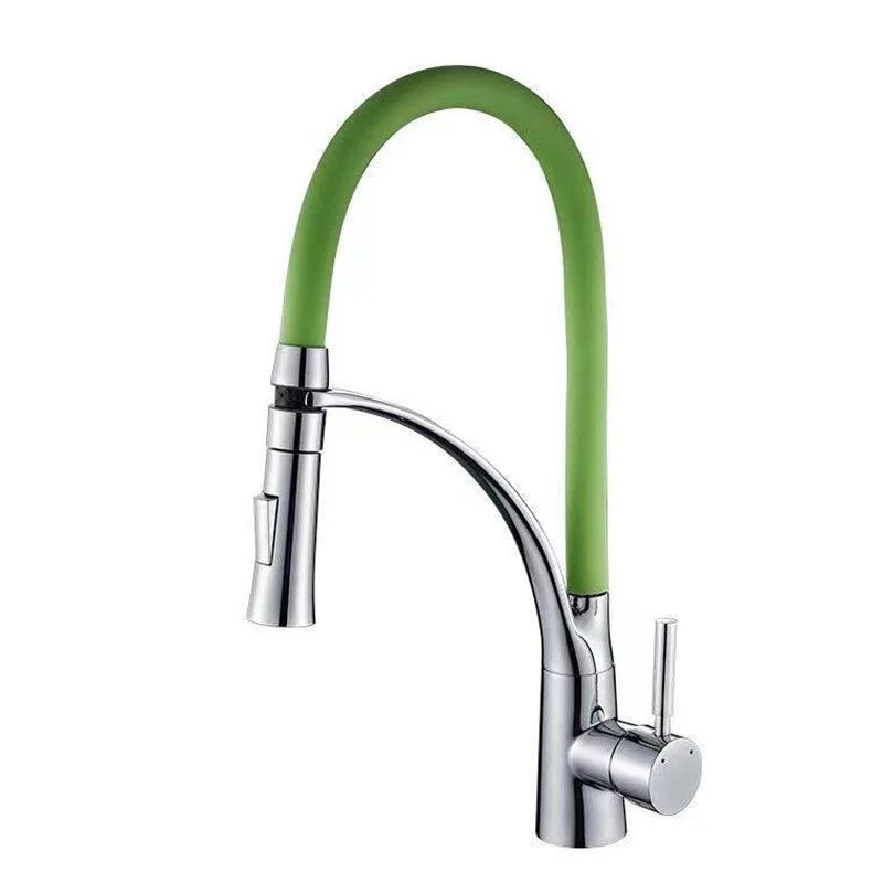 Modern 1-Handle Taps Copper Touchless with Water Dispenser Standard Kitchen Tap -Bathlova