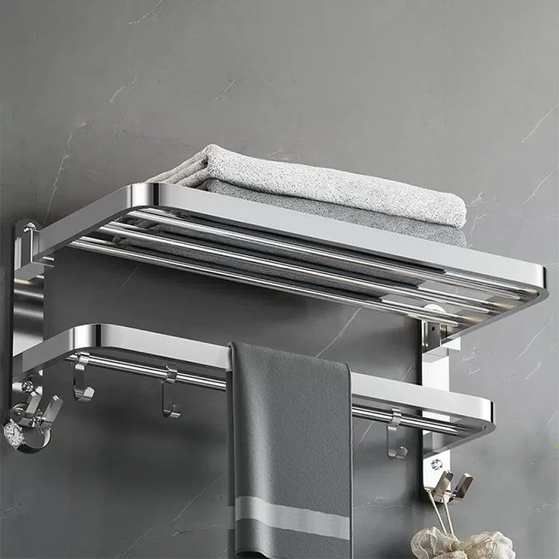 Modern 7 Piece Bathroom Accessory Set Polished Chrome Bathroom Hardware -Bathlova