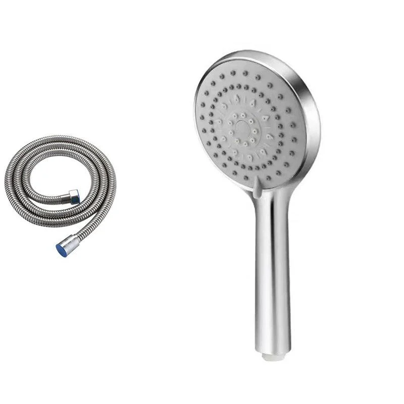 Modern Adjustable Hand Shower Chrome Round Handheld Shower Head -Bathlova