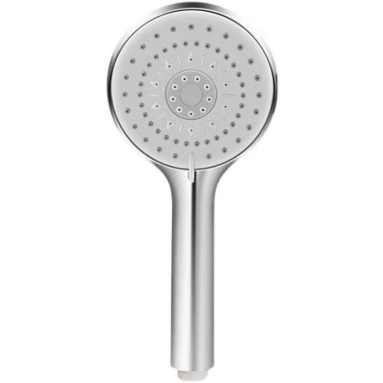 Modern Adjustable Hand Shower Chrome Round Handheld Shower Head -Bathlova