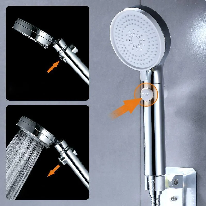 Modern Adjustable Shower Heads Metal 3 Sprays Shower Head Combo -Bathlova