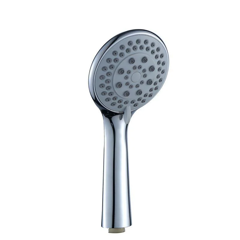 Modern Adjustable Shower Heads Round Metal Handheld Shower Head -Bathlova