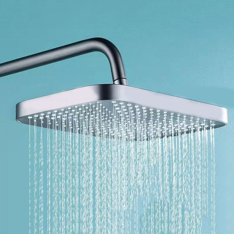 Modern Adjustable Swivel Shower Metal Shower Head Shower Tap on Wall -Bathlova