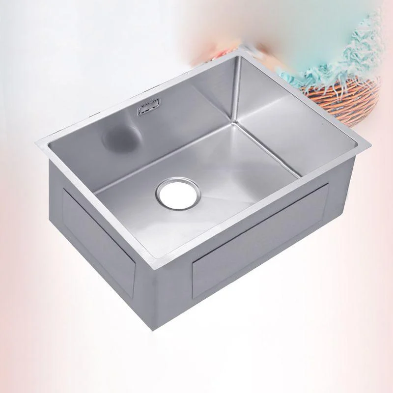 Modern Bar Prep Sink Stainless Steel Tap and Drain Assembly Kitchen Sink -Bathlova