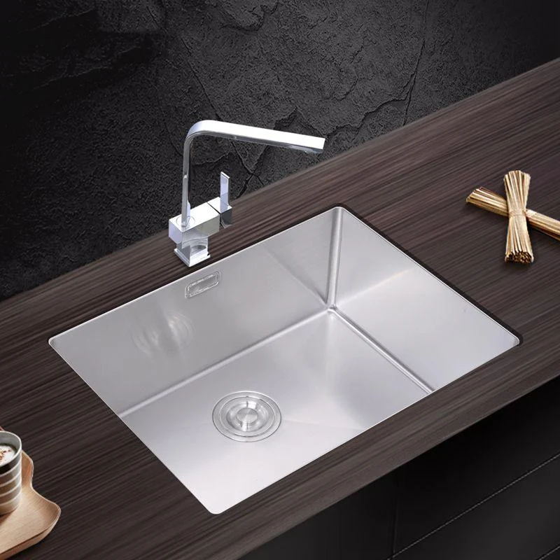 Modern Bar Prep Sink Stainless Steel Tap and Drain Assembly Kitchen Sink -Bathlova