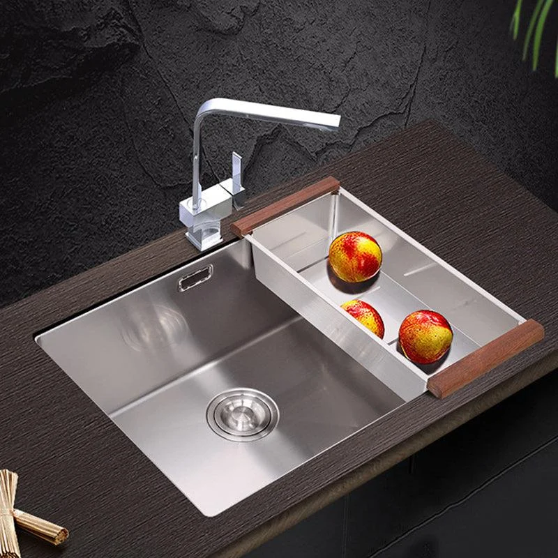 Modern Bar Prep Sink Stainless Steel Tap and Drain Assembly Kitchen Sink -Bathlova