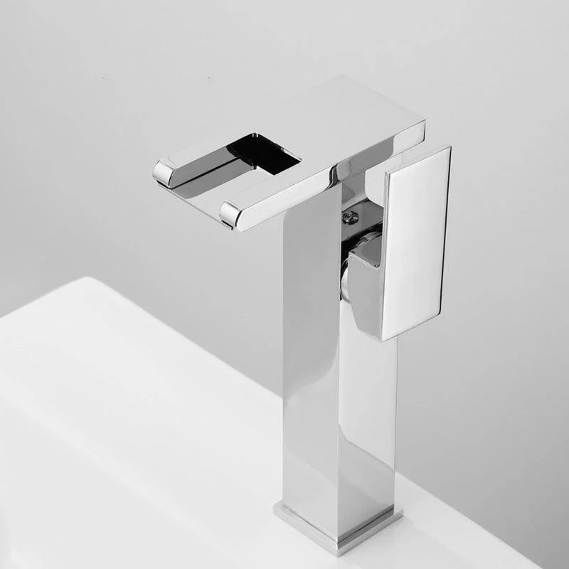 Modern Basin Lavatory Tap Single-handle Vanity Sink Tap -Bathlova