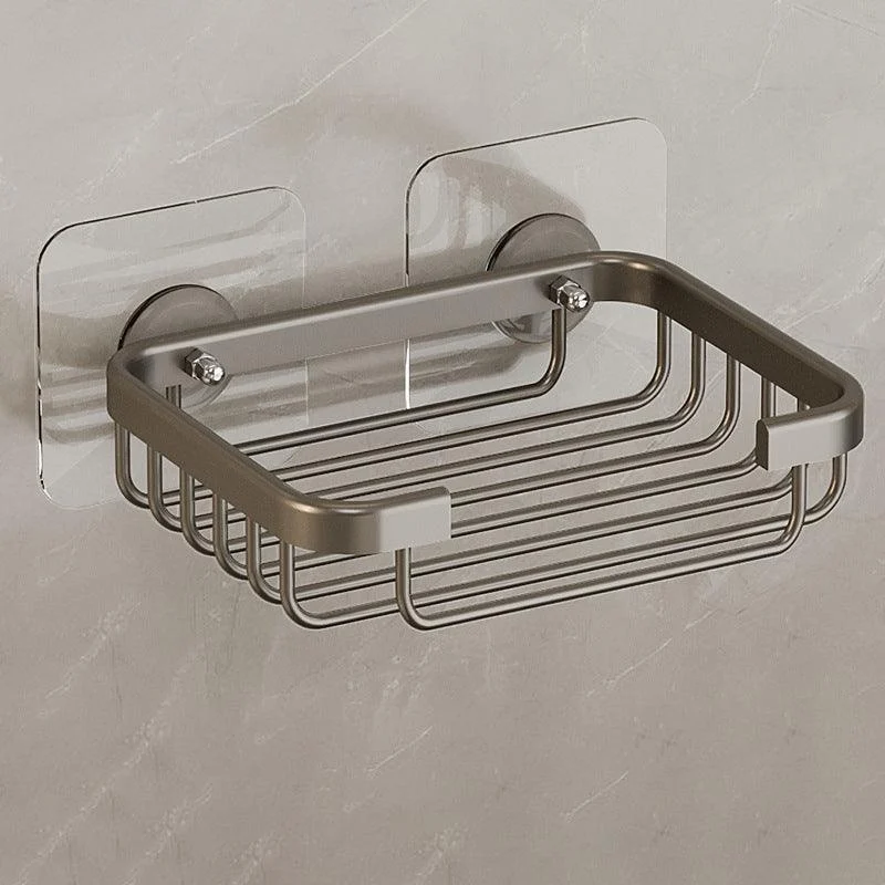 Modern Bath Hardware Set Bath Shelf Black/Silver/Grey Bathroom Hardware Set -Bathlova