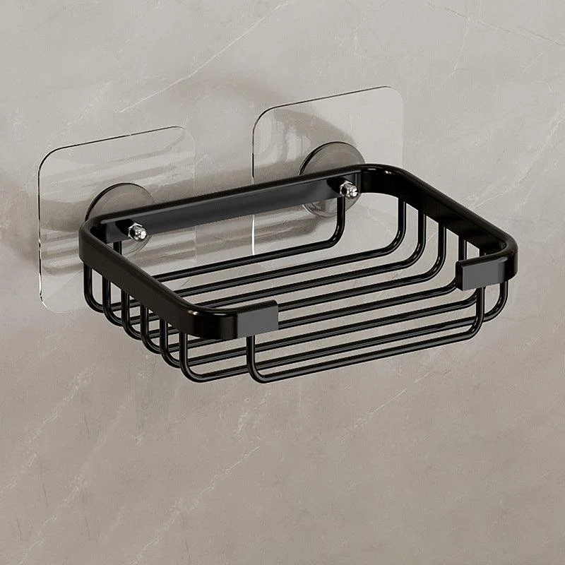 Modern Bath Hardware Set Bath Shelf Black/Silver/Grey Bathroom Hardware Set -Bathlova