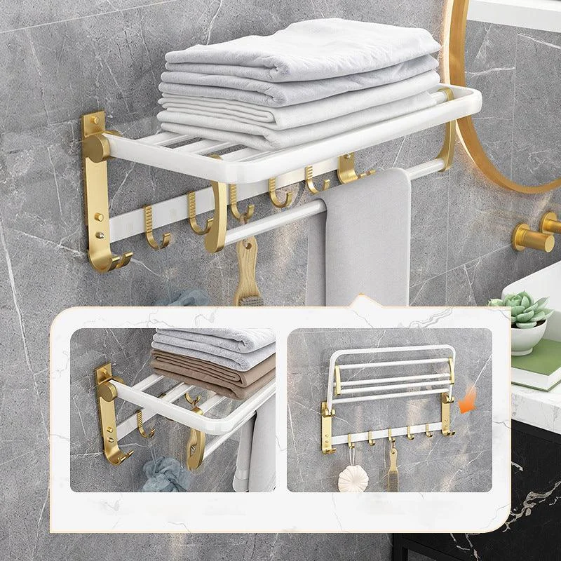 Modern Bath Hardware Set Bath Shelf Towel Bar Bathroom Accessories Hardware Set -Bathlova