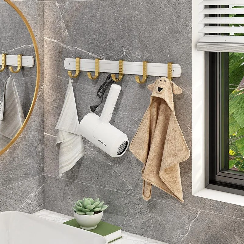 Modern Bath Hardware Set Bath Shelf Towel Bar Bathroom Accessories Hardware Set -Bathlova