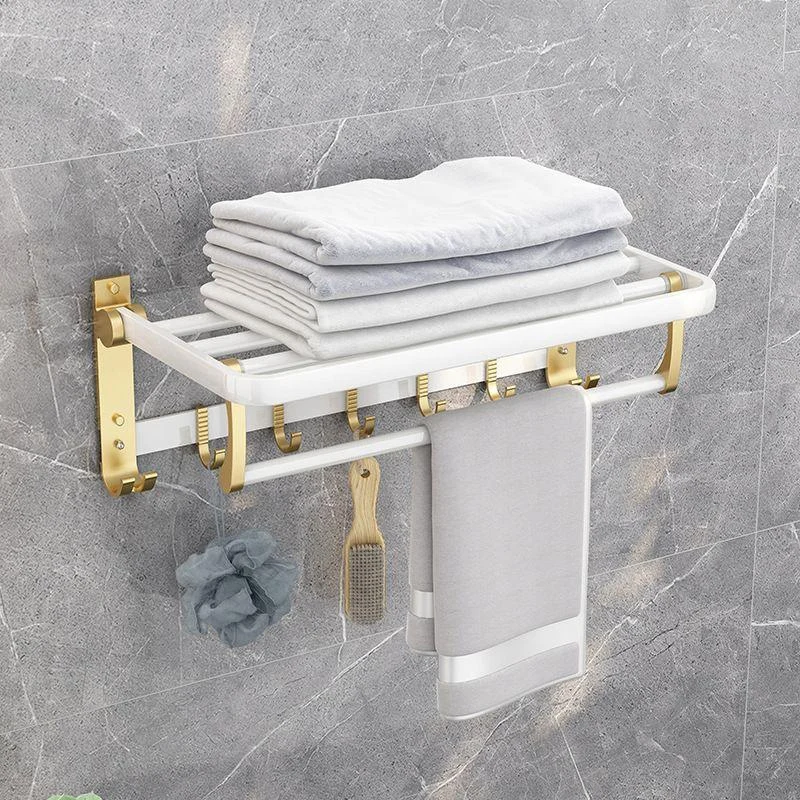 Modern Bath Hardware Set Bath Shelf Towel Bar Bathroom Accessories Hardware Set -Bathlova