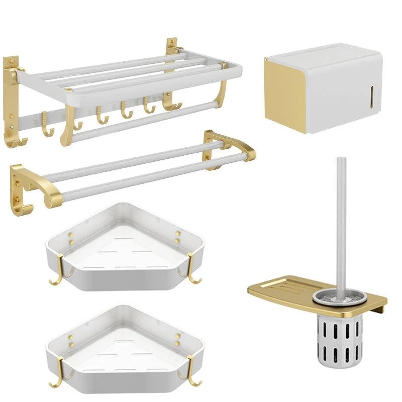 Modern Bath Hardware Set Bath Shelf Towel Bar Bathroom Accessories Hardware Set -Bathlova