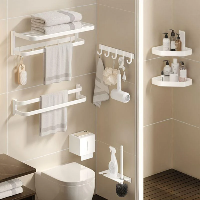 Modern Bath Hardware Set Paper Holder Bath Shelf Bathroom Accessory Kit -Bathlova