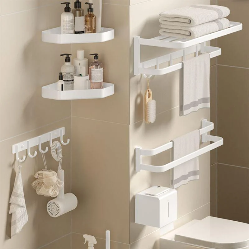 Modern Bath Hardware Set Paper Holder Bath Shelf Bathroom Accessory Kit -Bathlova