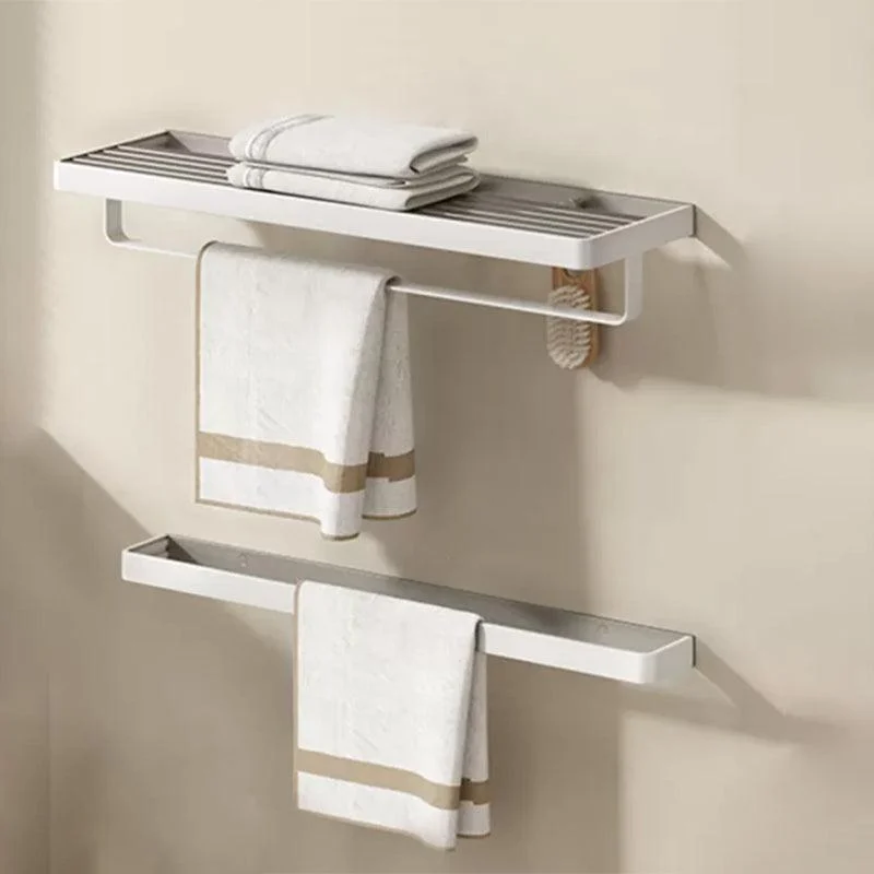 Modern Bath Hardware Set Paper Holder Bath Shelf Bathroom Accessory Kit -Bathlova