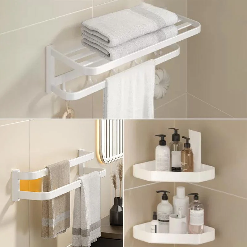 Modern Bath Hardware Set Paper Holder Bath Shelf Bathroom Accessory Kit -Bathlova