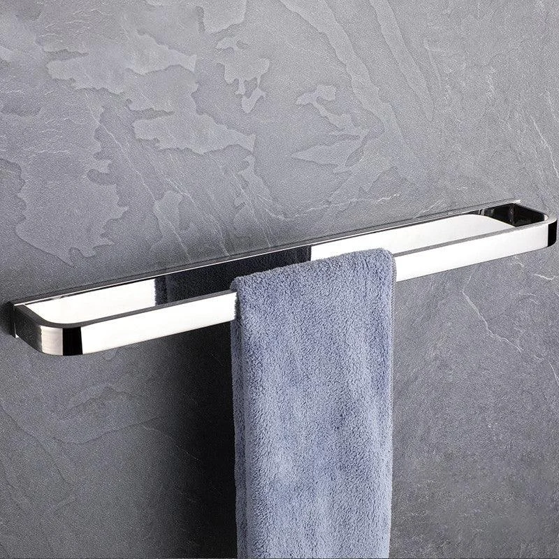 Modern Bath Hardware Set Paper Holder Grey Towel Bar Bathroom Accessory Set -Bathlova