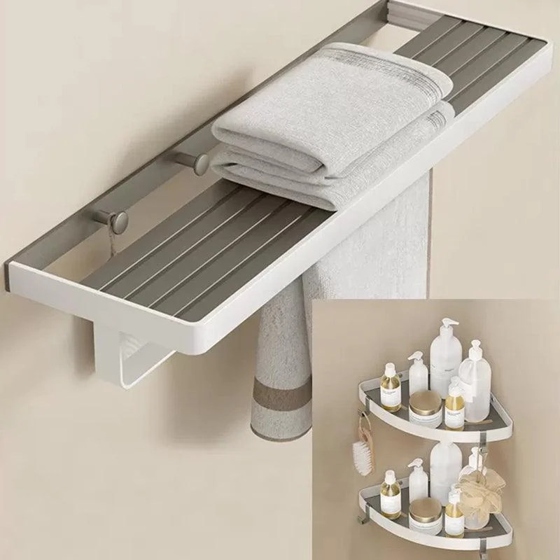 Modern Bath Hardware Set Paper Holder Towel Bar Bathroom Accessory Kit -Bathlova