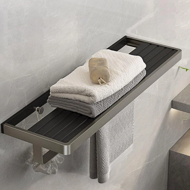 Modern Bath Hardware Set Paper Holder Towel Bar Bathroom Accessory Kit -Bathlova