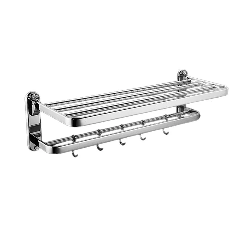 Modern Bath Hardware Set Stainless Steel Bath Shelf Paper Holder Bathroom Accessory Kit -Bathlova