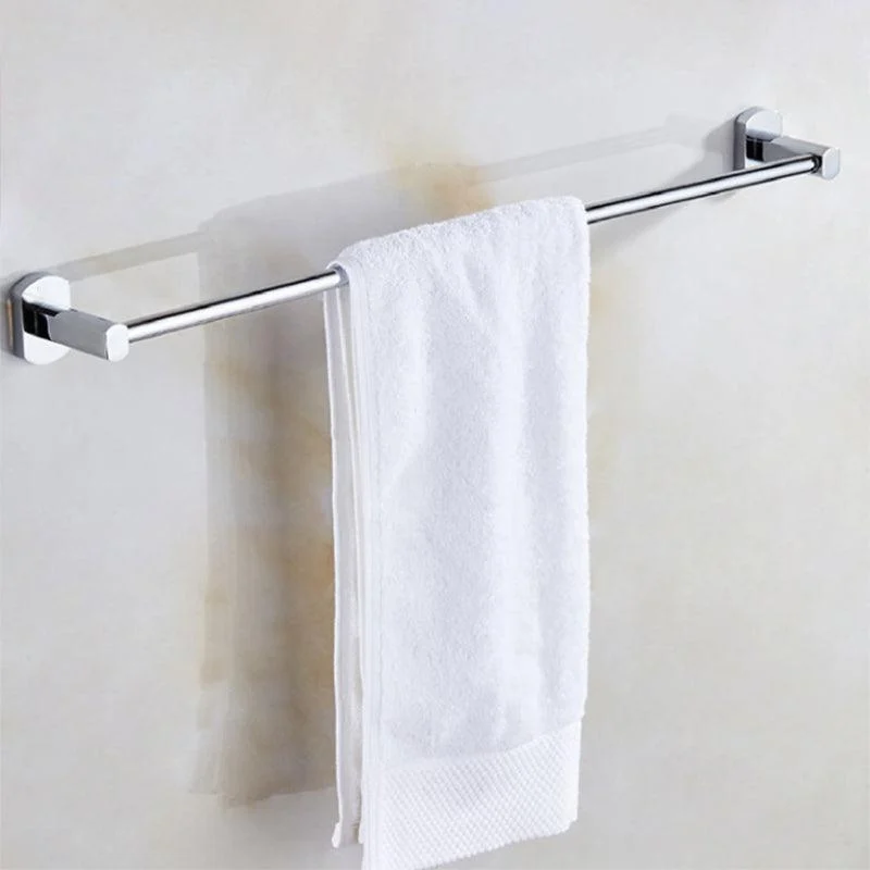 Modern Bath Hardware Set Stainless Steel Paper Holder Towel Bar Bathroom Accessory Kit -Bathlova