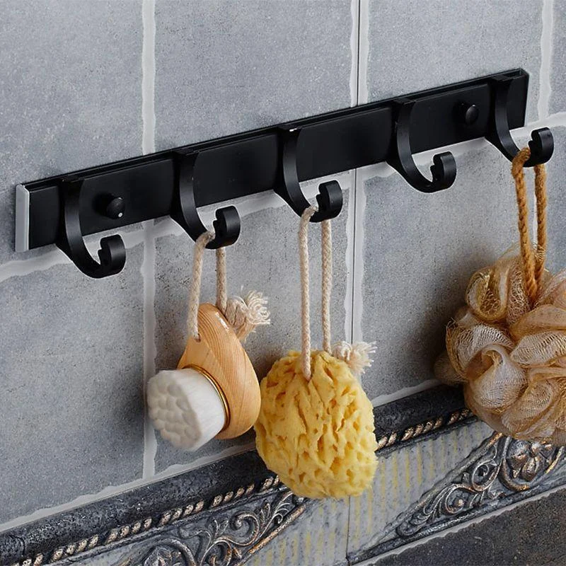 Modern Bathroom Accessories Hardware Set Black Accessories Hardware Set -Bathlova