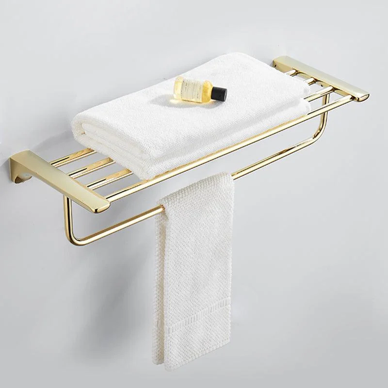 Modern Bathroom Accessories Hardware Set Gold Bathroom Hardware -Bathlova