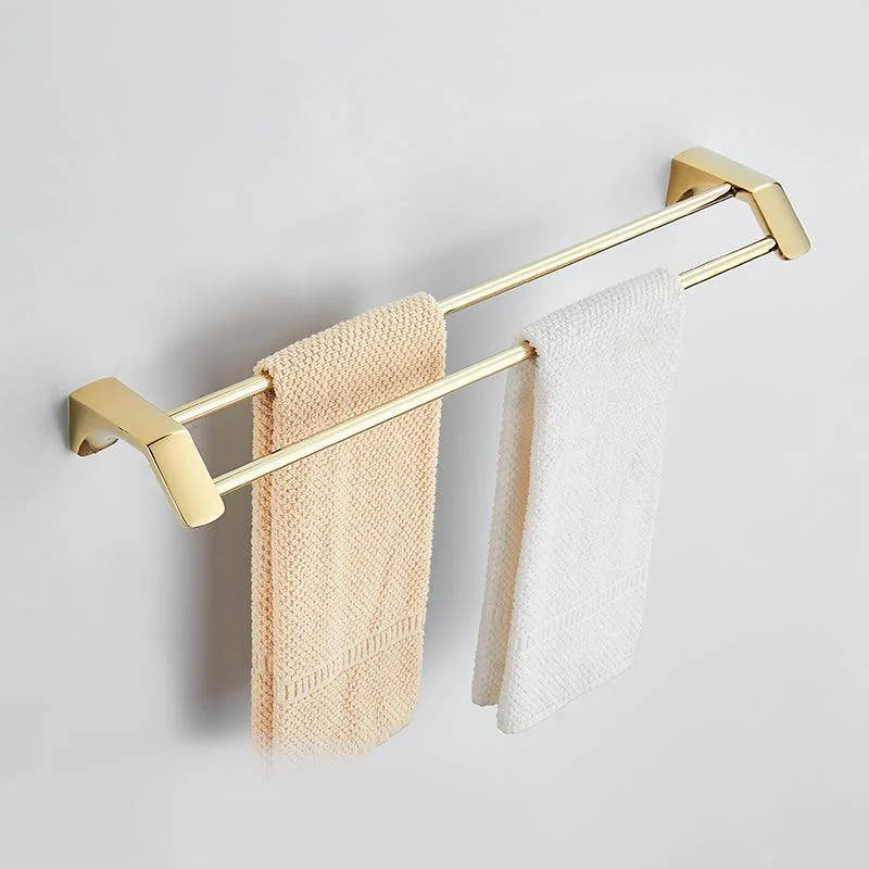 Modern Bathroom Accessories Hardware Set Gold Bathroom Hardware -Bathlova