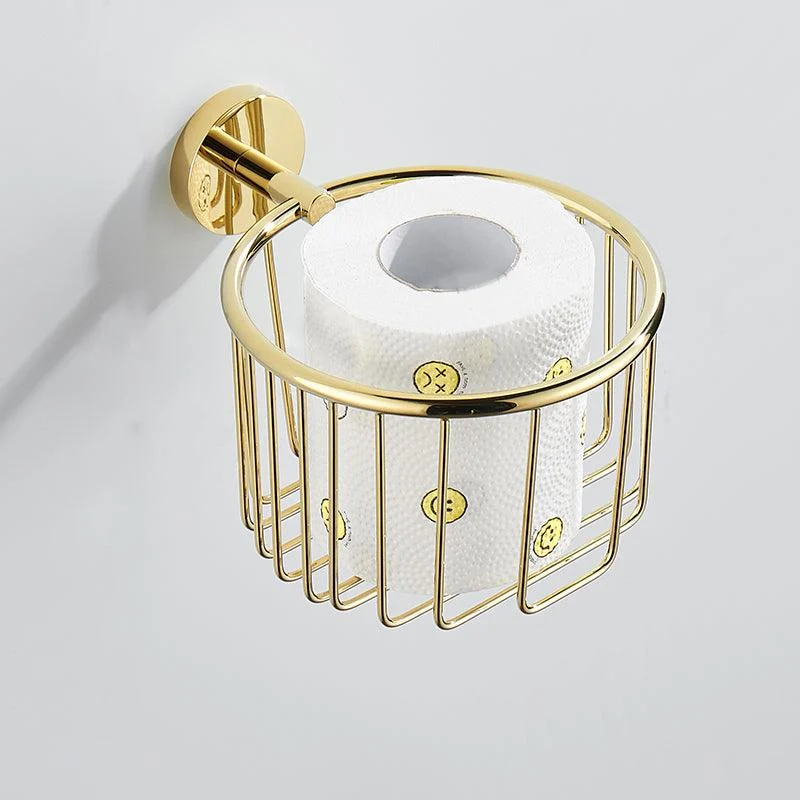 Modern Bathroom Accessories Hardware Set Gold Bathroom Hardware -Bathlova